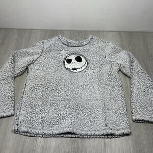 Disney’s The Nightmare Before Christmas Jack Skellington Sherpa Sweater Size M